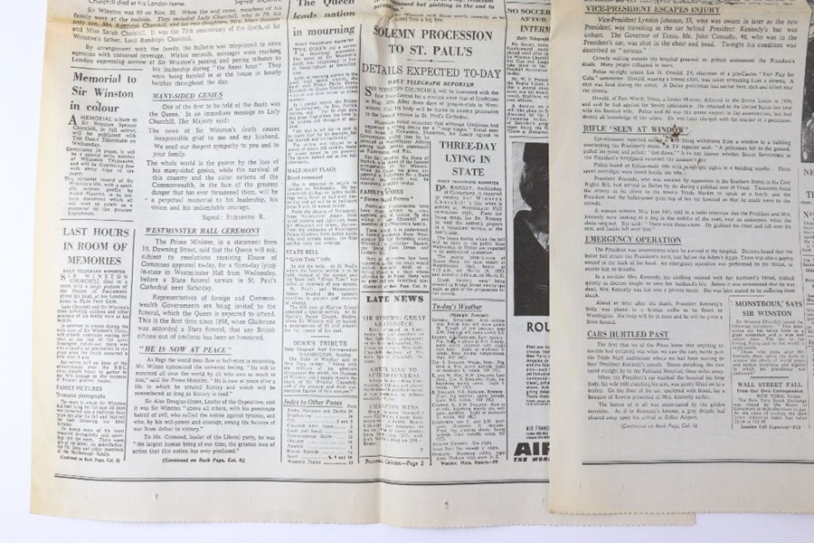 Vintage Newspapers - Historic Headlines - Image 3 of 4