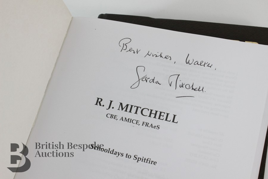 Aviation Books, Includes Some Signed by the Author/Letter of Provenance - Image 7 of 8
