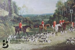 Large Print of a Hunting Scene