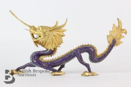 Chinese Cloisonné Dragon