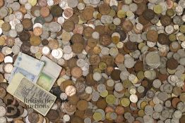 Large Quantity of GB and All-World Coins