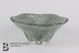 Heavy Glass Bowl