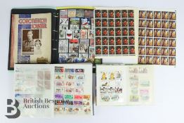 Box of Assorted Albums of GB Stamps