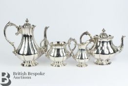 Good Quality Silver Plated Coffee and Tea Set