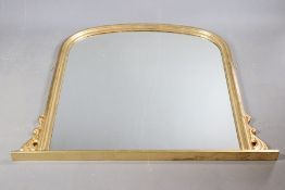 Large 20th Century Gilt Effect Mirror