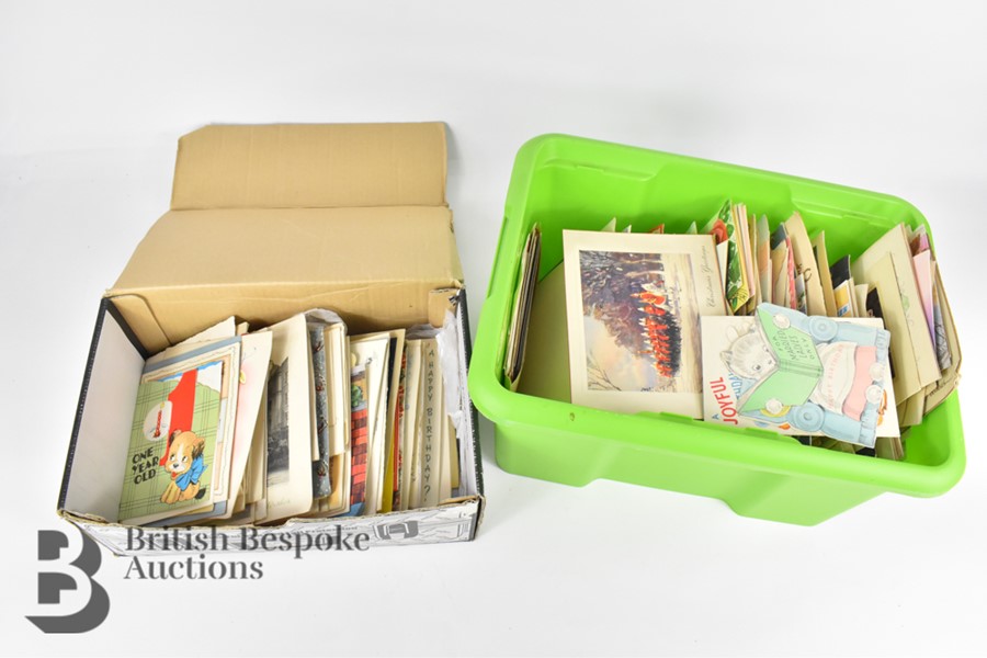 Large Quantity of Vintage Greetings Cards - Image 12 of 15