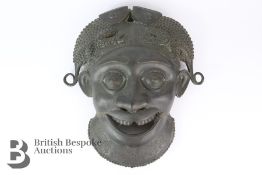 Mixed Alloy West African Mask