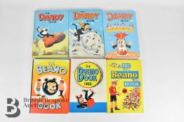 Approx. 75 Children's Annuals 1960/70 incl. Beano and Dandy