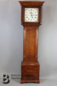 Henry Baker Appleby Oak Long Case Clock