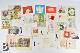 Large Quantity of Vintage Greetings Cards