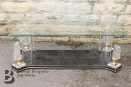 Contemporary Glass Coffee Table