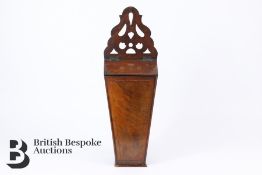 Victorian Mahogany Candle Box