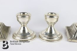 Pair of Silver Candlesticks