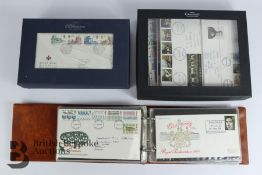 Box Containing Large Album of Commonwealth First Day Covers