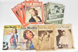 Approx. 300 Vintage Film Magazines inc. Film Weekly & Picturegoer