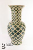 Large Green Vase