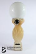 Alabaster Lamp Base