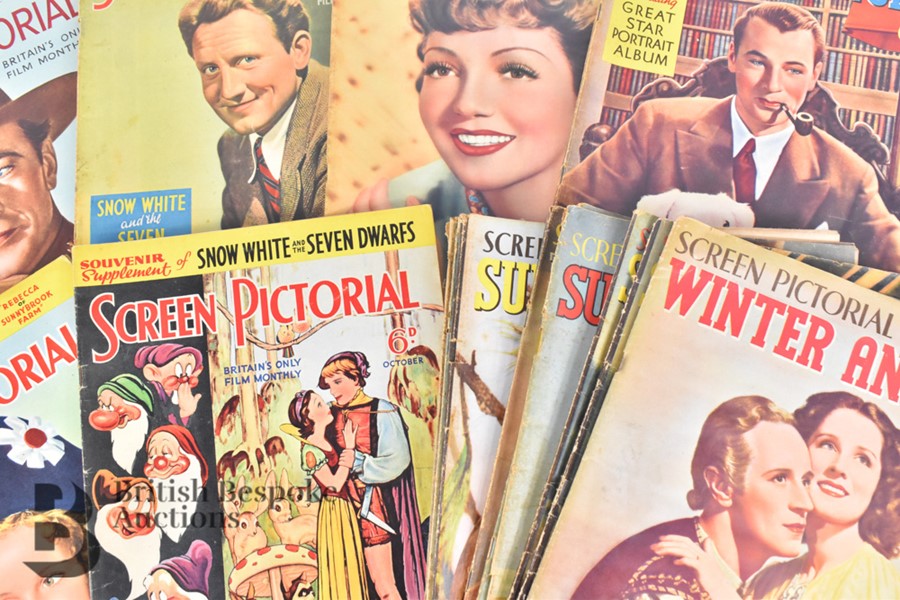 Approx. 65 Screen Pictorial Mags from 1930s - Image 3 of 4