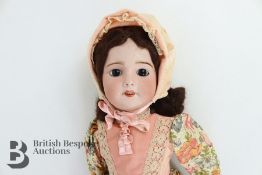 Antique SFBJ 301 Paris Bisque Head Doll