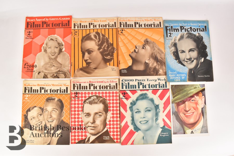 Approx. 155 Film Pictorial Magazines from 1930s