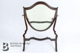 Shield Shaped Dressing Table Mirror