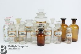 Collection of Apothecary Bottles