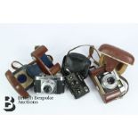Rollei 35 Compact Film Camera and Voigtlander Camera