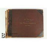 A Trip Up the Mediterranean in 1881 w/ 75 Photographic Prints