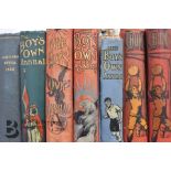 7 Boy's Own Annuals and Girl's Own Annual and Chums