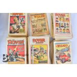 Approx. 240 1960s/70s Vintage Rover, Wizard & Rover and Wizard Comics