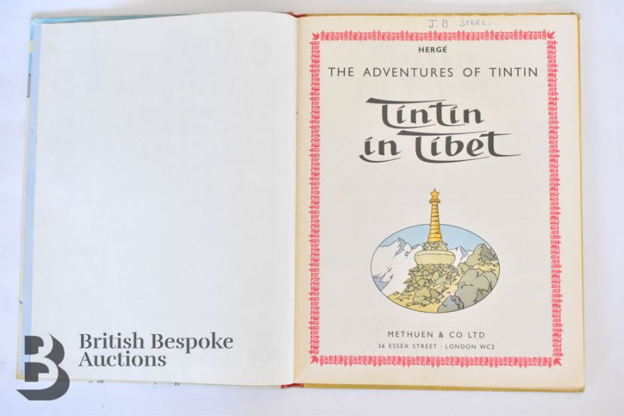 2 Vintage Tintin British Editions - Image 2 of 10