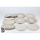 Eleven Silver Plated Serving Platters