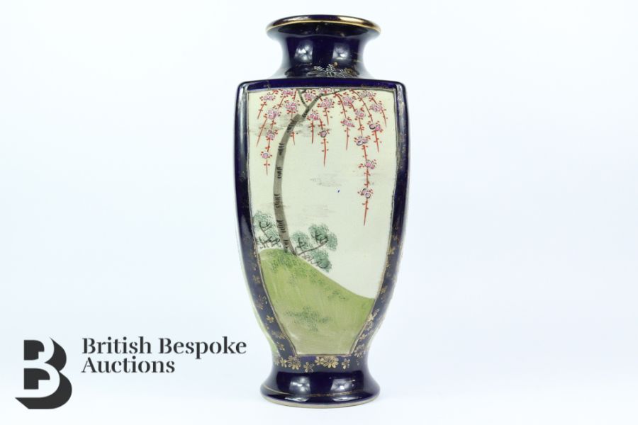 Japanese Satsuma Vase - Image 4 of 6