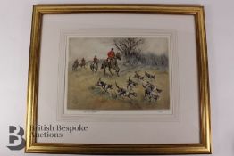 Three Limited Edition Racing and Hunting Prints
