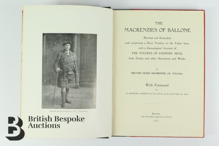The Mackenzies of Ballone, Inverness 1941, Scottish and Skye Interest - Image 4 of 5