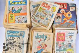 Approx. 170 Vintage Girls Comics