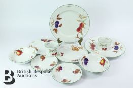 Box of Royal Worcester Porcelain