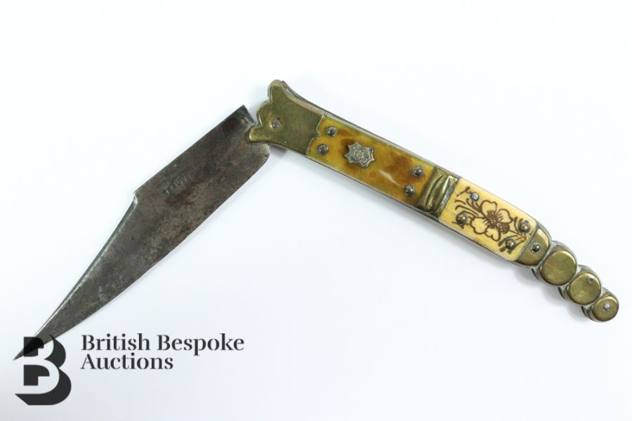 Early 20th Century French Sailor's Folding Knife