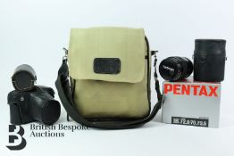 Pentax ME Super Camera and Accessories