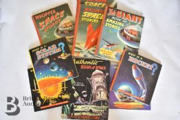 Quantity of Vintage Children's Books Relating to Science and Space Travel