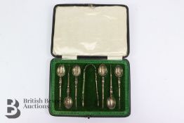 Silver Gilt Set of Coffee Spoons