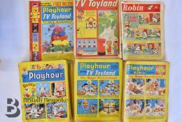 Approx. 84 Playhour/ Playhour & TV Toyland/ Playhour and Robin Comics 1957-72