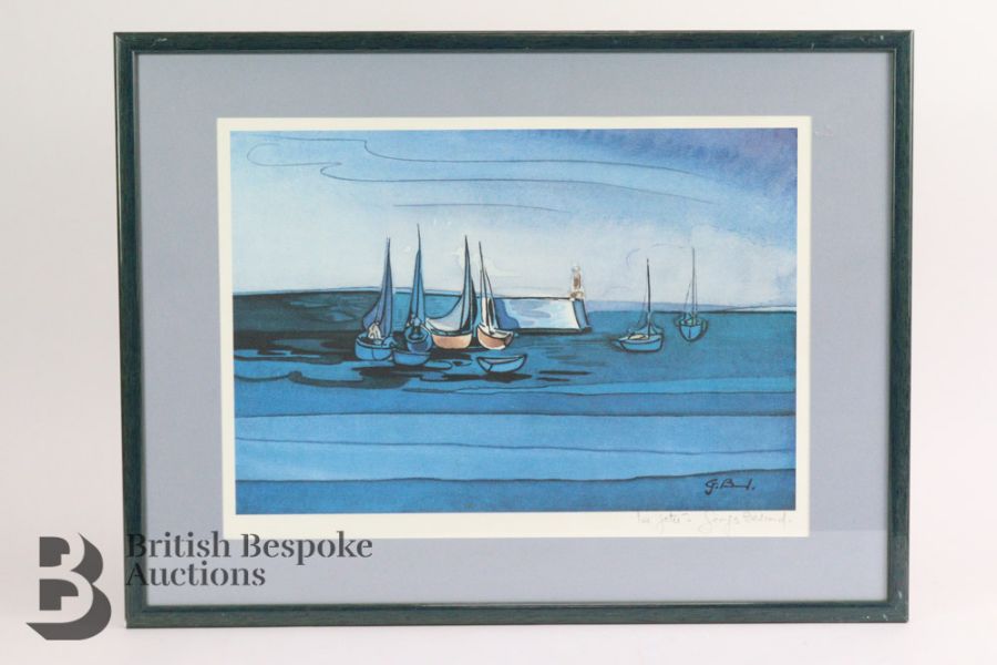 Six Signed Georges Bescond Prints - Image 4 of 6