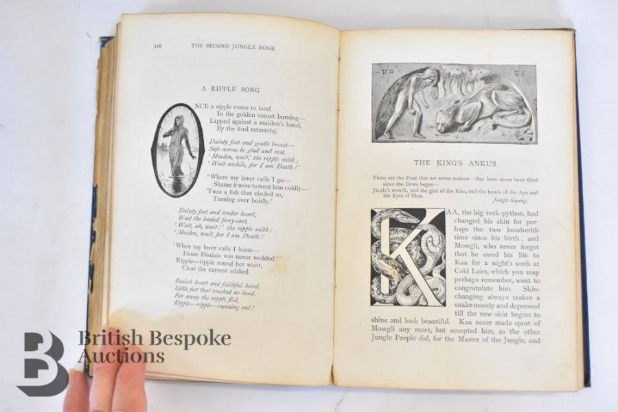 The Second Jungle Book 1st Edition 1895 Rudyard Kipling - Image 6 of 7