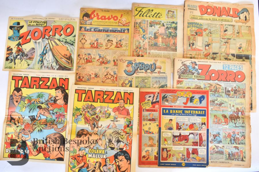 Vintage French Comic Interest 1940/50/60