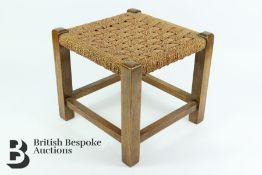 Oak Rush Seated Chair