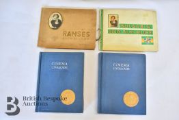 4 Film Card Albums from 1930/40s