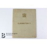 Elkington & Co. Ltd. Tableware Catalogue Circa 1933