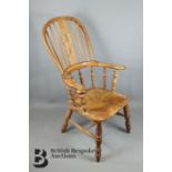 Pine Slat-back Kitchen Chair