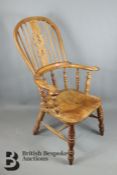 Pine Slat-back Kitchen Chair